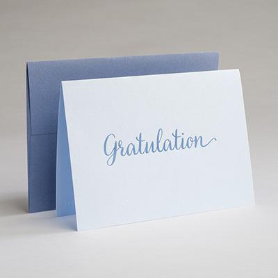 Grußkarte "Gratulation"