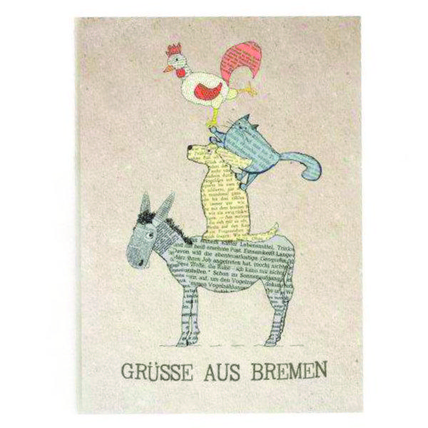 Postkarte" Grüße aus Bremen"
